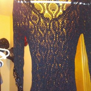 Black top net meterial